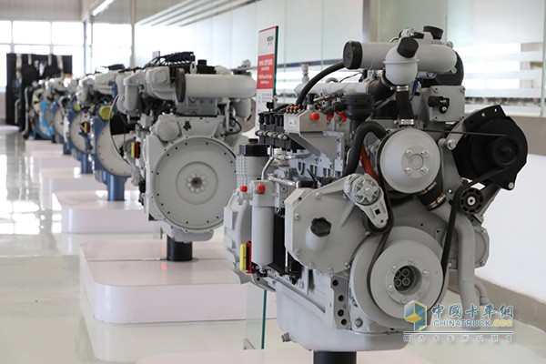 Weichai full range of high-end natural gas engines