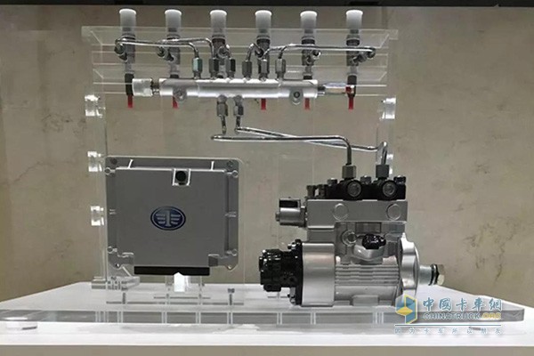 Fuel supply system independently developed by FAW Jiefang Engine Division