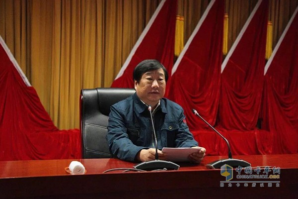 Party Secretary and Chairman of Shandong Heavy Industry Group, Party Secretary and Chairman of China National Heavy Duty Truck Group Tan Xuguang