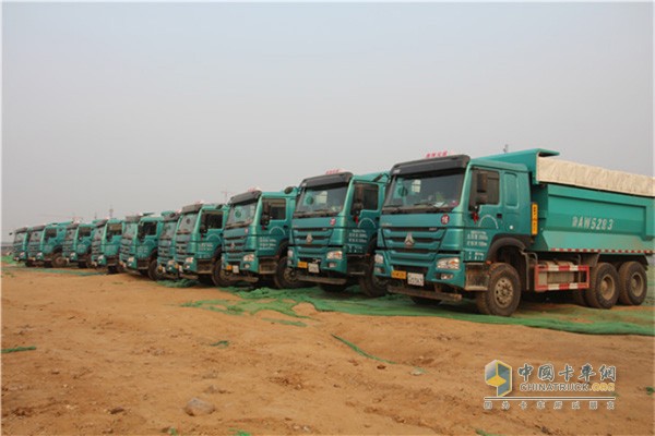 Mulch car of Jinan Haote Yuanchen Construction Engineering Co., Ltd.