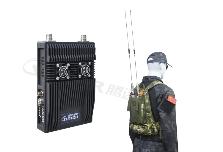 Single soldier wireless mobile video transmission equipment