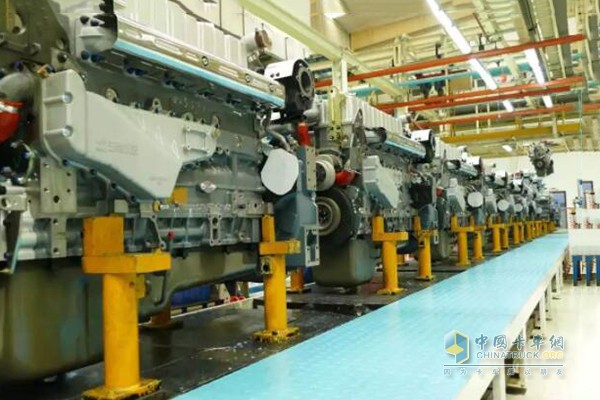China's largest horsepower six gas engine K15N developed and manufactured by Yuchai