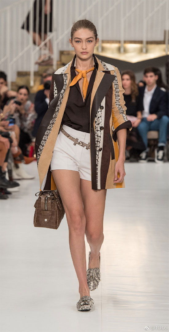TOD'S 2019 spring and summer series new products show the casual and elegant under the Italian style