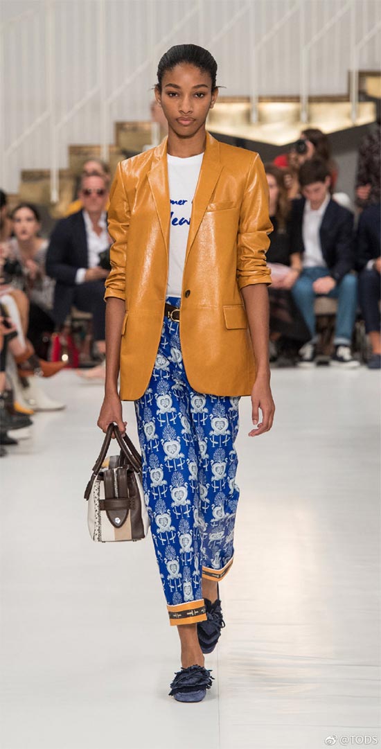 TOD'S 2019 spring and summer series new products show the casual and elegant under the Italian style