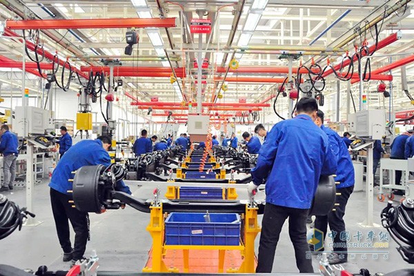 Hande axle assembly line