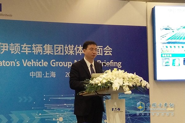 Yang Bo, Vice President of Eton Vehicle Group and Vehicle Electrification Business and General Manager of China