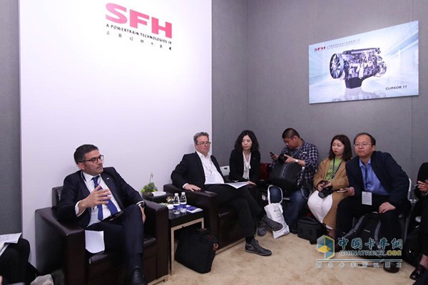 Leader of SAIC Fiat Powertrain Co., Ltd. was interviewed by the media