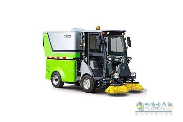 Yutong YT220SLJBEV pure electric sweeper