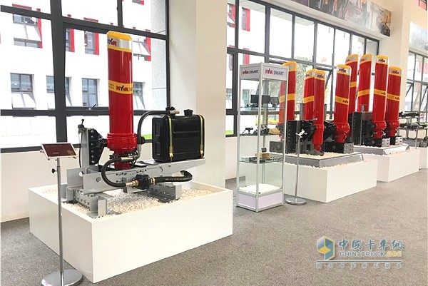 Haiwo hydraulic cylinder product display