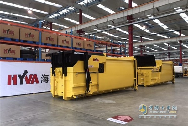 Haiwo X series mobile garbage compression equipment