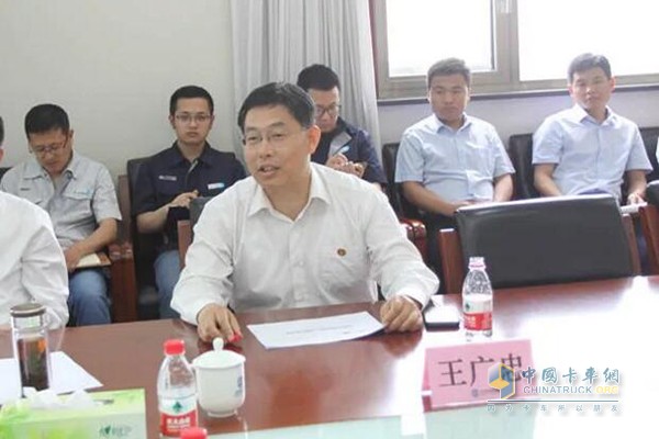 Wang Guangzhong, deputy secretary of the Party Working Committee of Binzhou Economic and Technological Development Zone