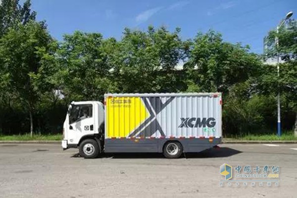Xugong pure electric closed barrel garbage truck