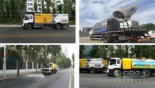 Xugong sanitation equipment is applied locally in Shenzhen