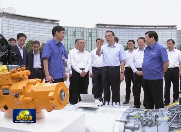 Prime Minister visits Weichai New Energy Industry Technology