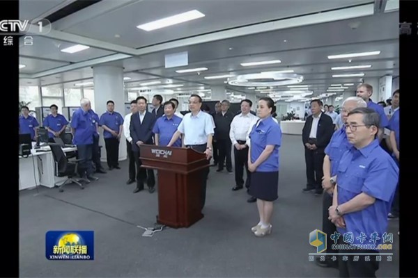 Premier Li Keqiang inspected Weichai