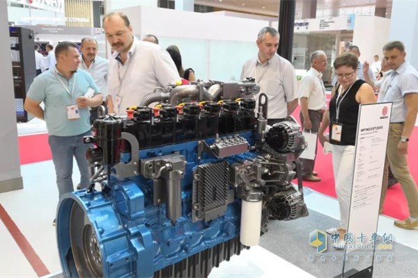 Weichai WP7NG natural gas engine