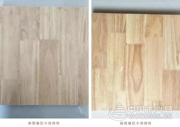 The difference between Thai rubber wood and Vietnamese rubber wood