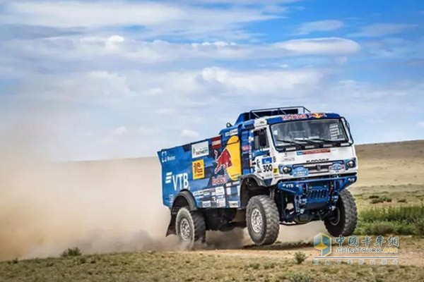 KAMAZ racing car with ISZ engine