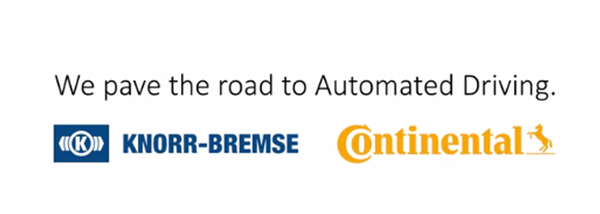 The technical solution for the pilot demonstration shows how the technologies of Knorr-Bremse and Continental can complement each other.