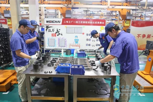 Weichai Engine Mast Assembly Competition