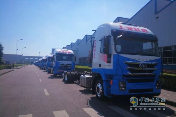 With the 120 sets of mid-axle trucks equipped with Faster retarders in SAIC Hongyan assembly shop