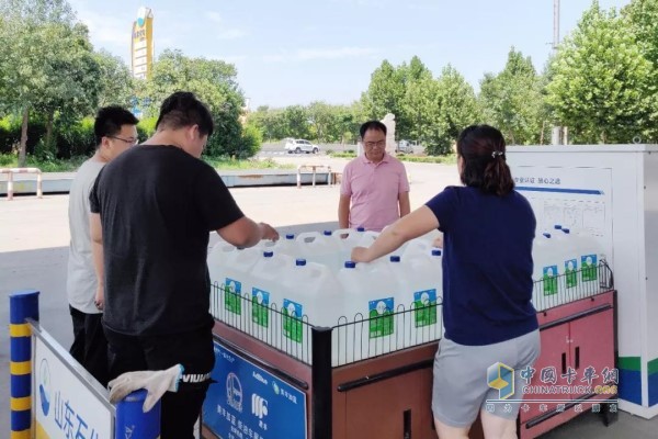 Meifeng Jialan Director understands the layout of vehicle urea filling stations in various market areas