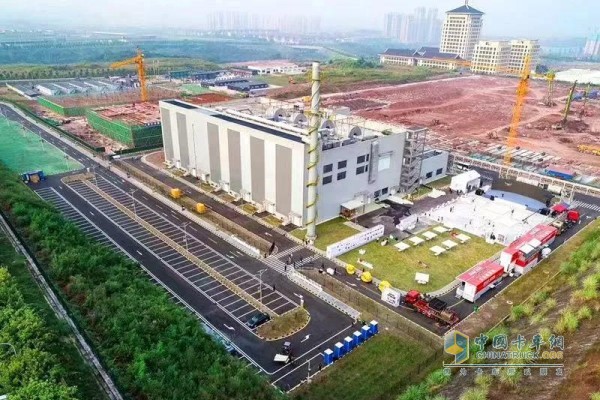 Chongqing Cummins Technology Center factory top view