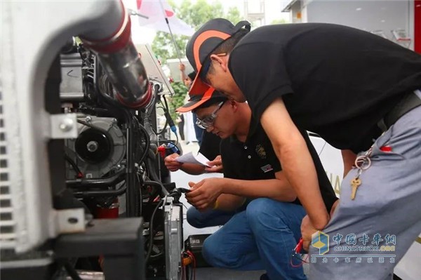 Cummins Dealer Service Technician Guoliu Service Technology Finals