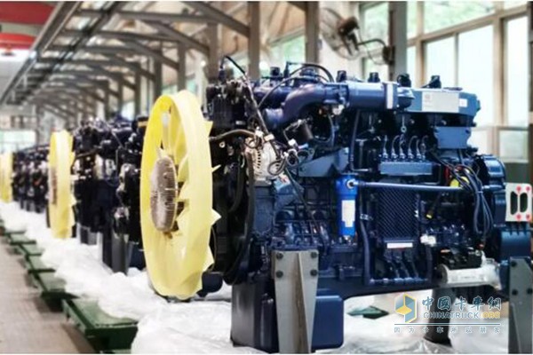 Weichai Guoliu WP13NG natural gas engine