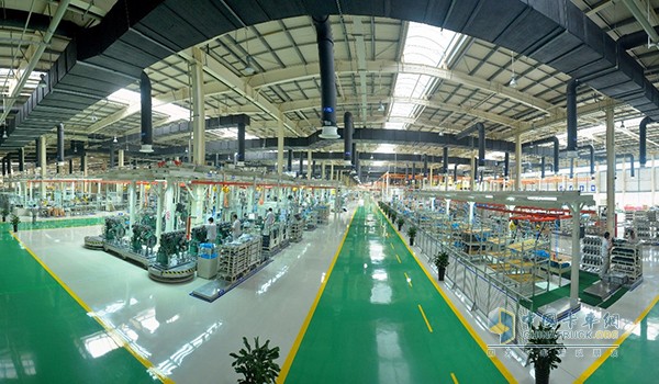 Huishan base intelligent production line