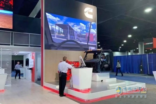 2019 North American Commercial Vehicle Show Cummins booth