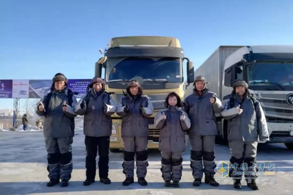 Dongfeng Cummins China Six Engine Alpine Test Team