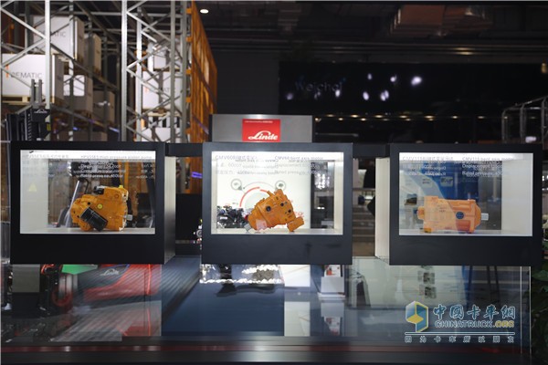 Linde Hydraulics three exhibits