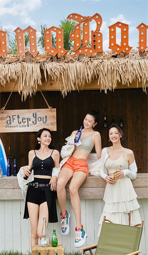 Huishang woman's heart, ice silk underwear that can be worn outside, traveling wildly in the vibrant summer