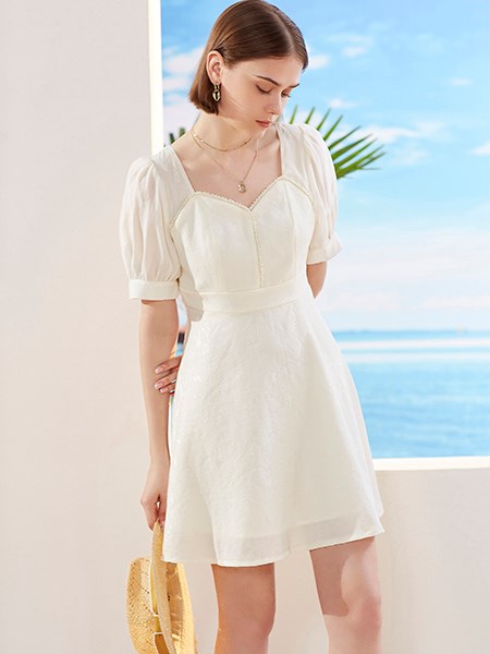 Baitu women's clothing, fresh and elegant summer outfit pictures