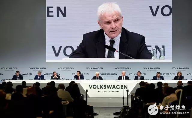 Why can Diss replace the position of CEO of Volkswagen Group?