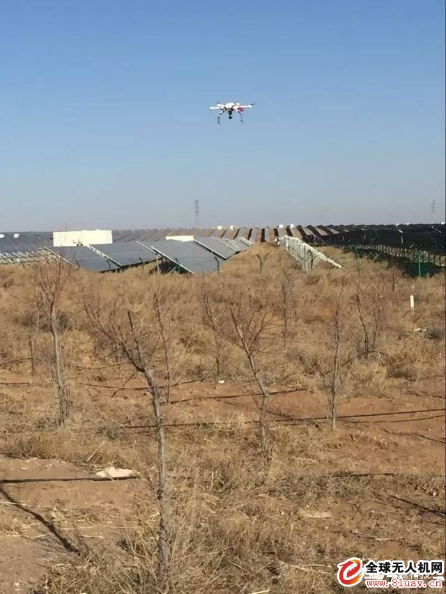 The leading technology application of the electric eagle drone in "photovoltaic inspection"!