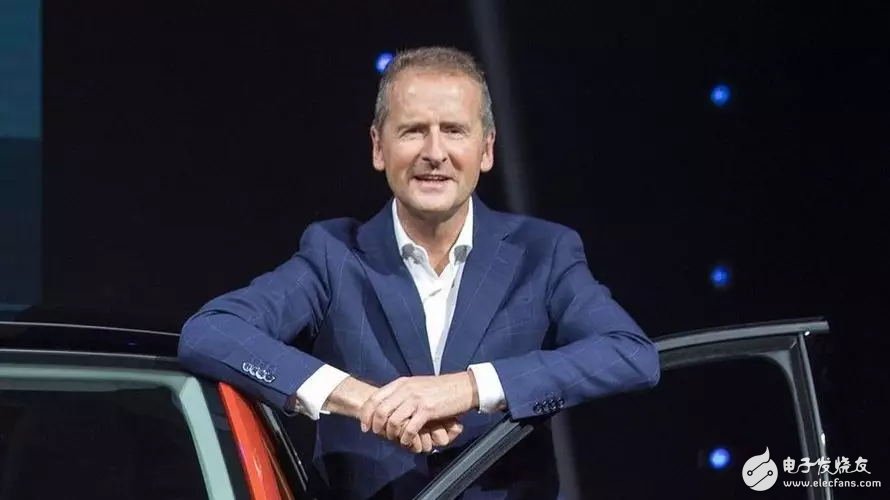 Why can Diss replace the position of CEO of Volkswagen Group?