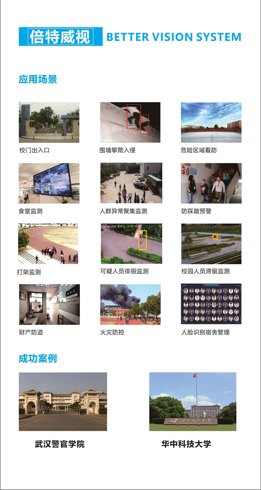 Safe Campus | Smart Campus | BVS Intelligent Video Analysis Ping An Campus Solution | Wuhan Better Vision System Co., Ltd.