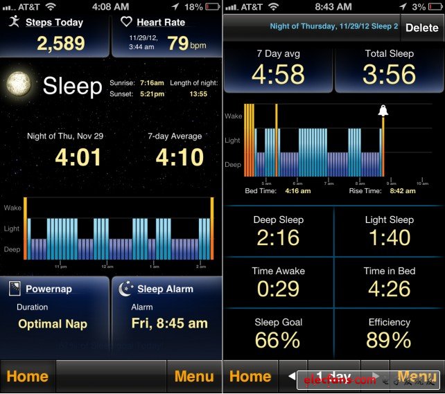 Before use, you need to enter your height, weight, age, and gender, so that the application can make more accurate judgments and monitoring of sleep conditions.