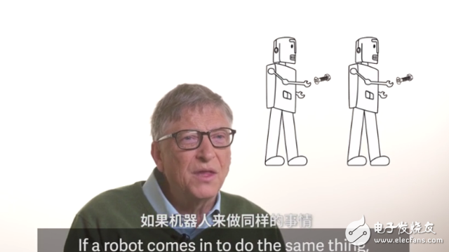 Bill Gates proposes that robots should pay taxes like humans