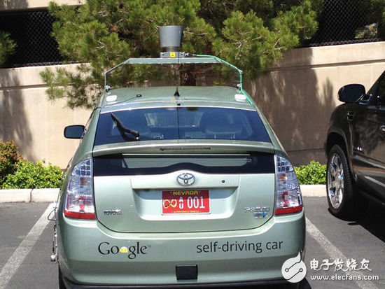 What are the cars used in Google's unmanned vehicle technology?