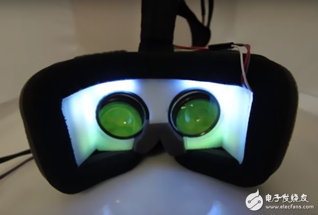 Magical LEDs open VR vision and reduce motion sickness