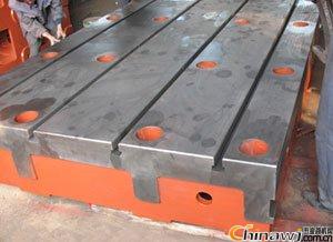 Classification of annealing heat treatment of cast iron welding platform