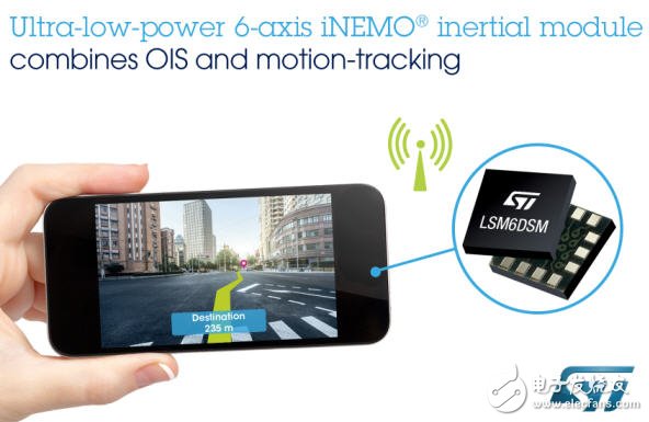 ST/Bosch/Invensense's latest 6-axis MEMS sensor solution