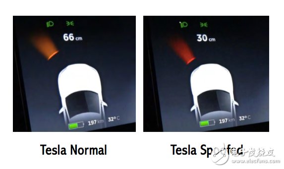 360 How to make Tesla ModelS autopilot sensor error?