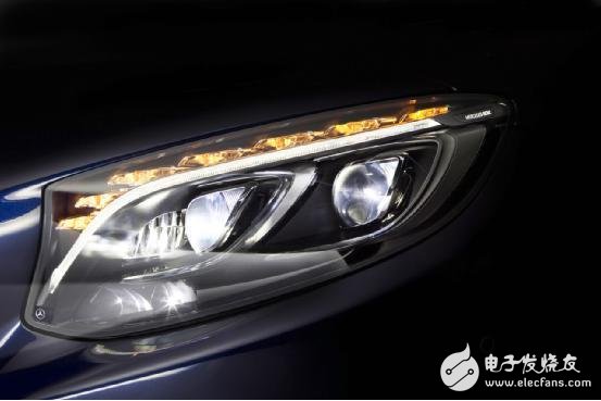 Smart LED headlights such as Mercedes-Benz/Audi/BMW