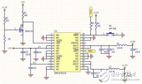 Power circuit design_Developing wheeled car inertial navigation system