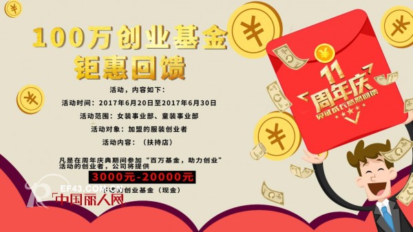 è¡£ä½°èŠ¬ç™¾ä¸‡åˆ›ä¸šåŸºé‡‘é’œæƒ å›žé¦ˆ