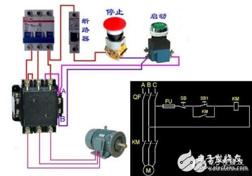 Generator automatic start and stop circuit diagram and working principle